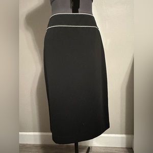 Focus 2000 Women’s Black Midi Skirt Size 14